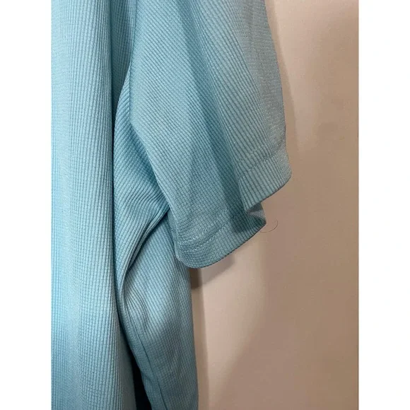 Roundtree & Yorke Mens 3XB Coolcore Polo Shirt Light‎ Blue Performance - Picture 2 of 4